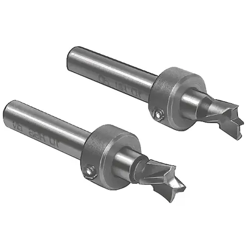 Brad Point Twist Drill Bit, for Press-Fit Connector With stop ring HSS 10 (25/64") with stop ring