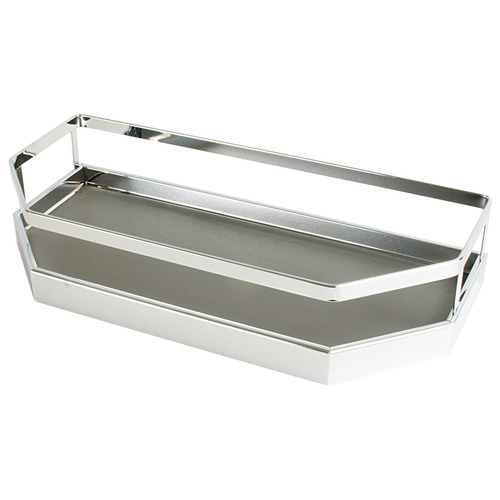 Door Tray Set, for Tandem Chef's Pantry Interior clearance: 16 1/2" 11 1/8" Arena Plus, Chrome/anthracite, width 11 1/8"