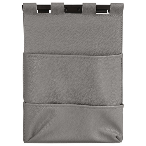 Faux Leather Pocket, TAG Symphony pewter Pewter