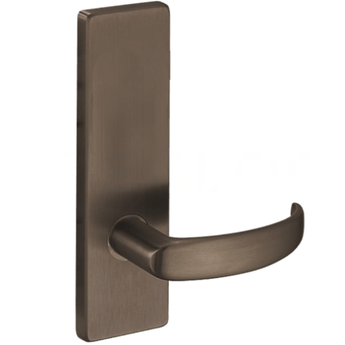 Lock Mortise Lock Dark Oxidized Satin Bronze Oil Rubbed