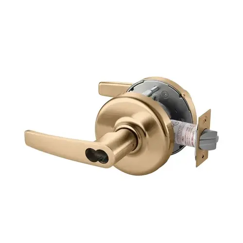 CLX3351 Entrance Lockset x LFIC Less Core Satin Bronze