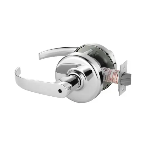 Cylindrical Lock Bright Chrome