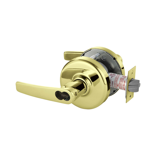 CLX3351 Entrance Lockset x LFIC Less Core Bright Brass