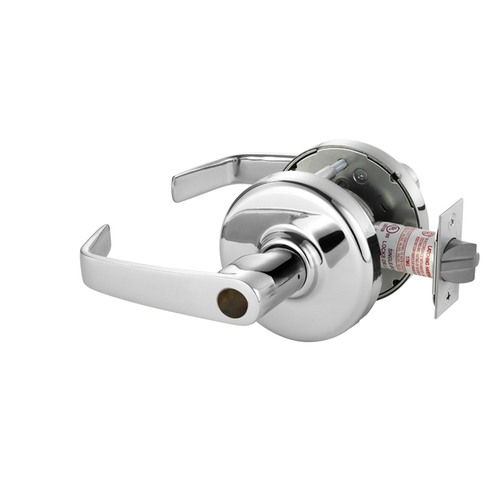 Cylindrical Lock Bright Chrome