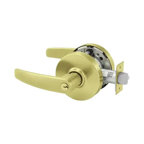 10X Line G26 Store Door Lockset Satin Brass