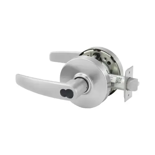 10X Line G05 Entrance Lockset w/LFIC Disposable Core Satin Chrome