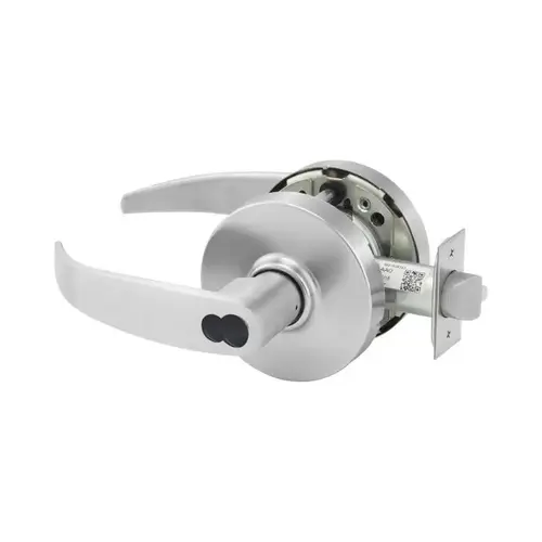 10-Line Classroom P Lever, Grade 1, LFIC with Disposable Construction Core, ANSI Strike, 2-3/4" Backset, Satin Chrome 626/26D