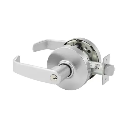 10X Line G04 Storeroom Lockset w/SFIC Disposable Core Satin Chrome