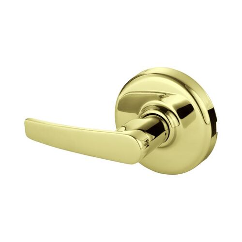 Zinc Princeton Lever and D Rose Half Dummy Grade 1 Extra Heavy Duty Cylindrical Lever Lock Bright Brass Finish