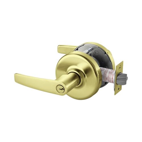 Cylindrical Lock Satin Brass