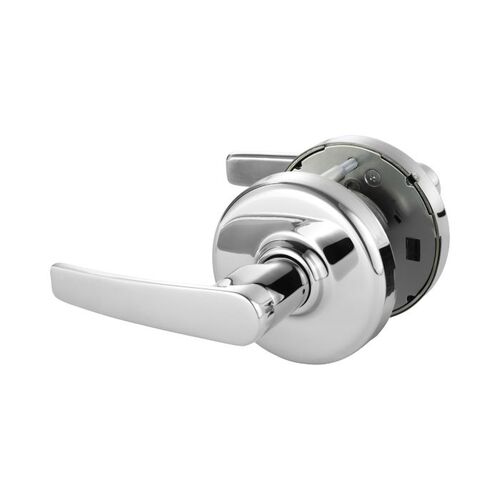 Cylindrical Lock Bright Chrome