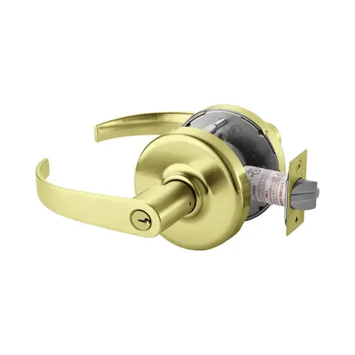 Cylindrical Lock Satin Brass