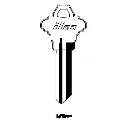 ILCO KEY BLANK NS ILCO KEY BLANK NICKEL SILVER - pack of 10