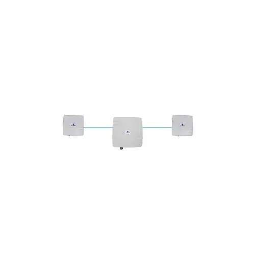 EtherWAN Systems EASYLINK-300-US-MP-02 2 Paired Wireless Bridge Clients and 1 Wireless Bridge Base Unit, 3 x 24VDC, 1.5A Power Supplies, 3 x Passive PoE Injectors and 3 x Mounting Kits.