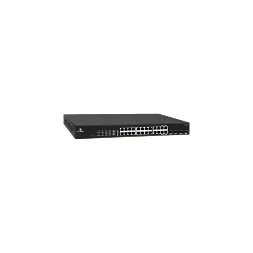 EtherWAN Systems EX19244 Smart Managed 24-Port Gigabit PoE Ethernet Switch