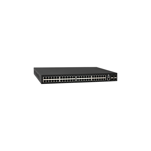 EtherWAN Systems EX26484-920 48-Port Gigabit PoE + 4-Port 1G/10G SFP+ Managed Ethernet Switch, 860W Power Budget