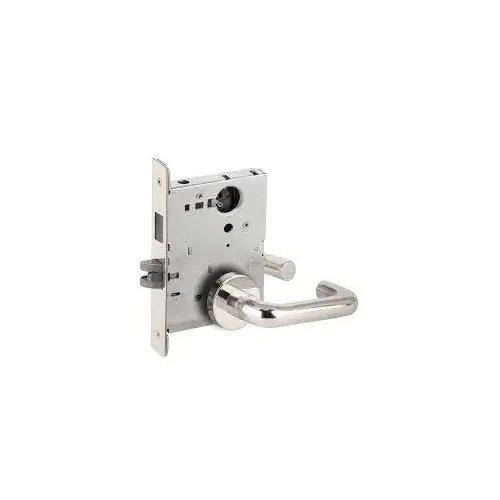 KIT - 03B Storeroom Mortise Lock with Deadbolt, Inside Indicator (Locked/Unlocked) with Inside ADA Thumbturn (L583-363), Less Mortise Cylinder, 626/US26D Satin Chrome