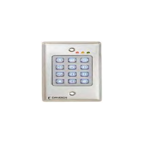 Keypad, Battery Operated, Wireless, Outdoor, Vandal Resistant, Metal Backlit Keypad, 999 Users