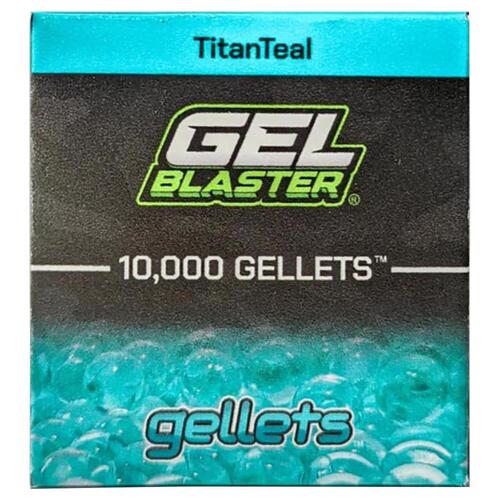 GEL BLASTER INC GL4CP05 Gellets Teal 10000 pc Teal