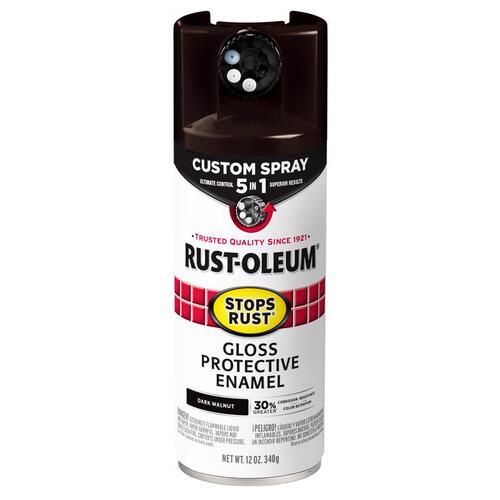 Protective Enamel Stops Rust 5-in-1"door/Outdoor Gloss Brown Oil-Based Oil Modified Alkyd Protective Enam Brown