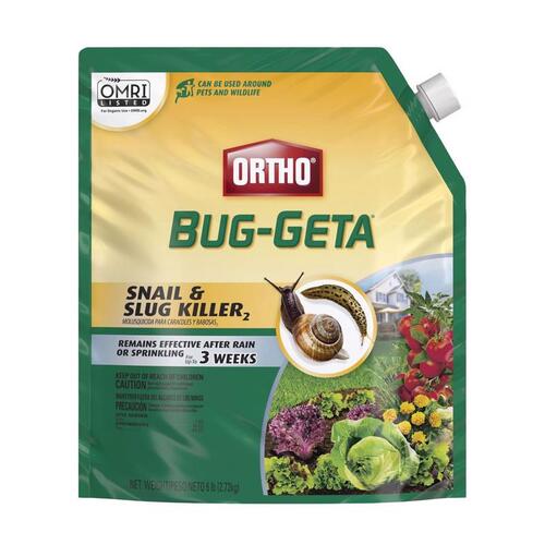 SCOTTS ORTHO ROUNDUP 0475610 Crawling Insect Killer Bug-Geta Pellets 6 lb