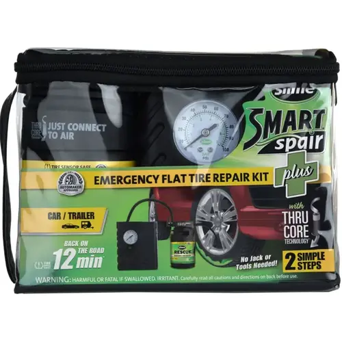 Slime 50138 Flat Tire Repair For Tubeless