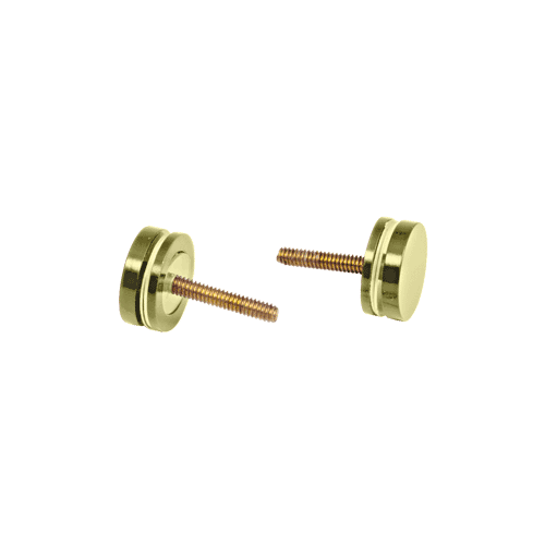 Satin Brass Replacement Washer/Stud Kit for Single-Sided Solid Pull Handle