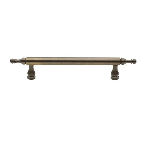 3-3/4" Center to Center Spindle Pull Antique Brass Finish