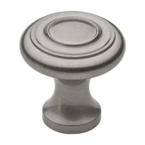 1" Dominion Knob Satin Nickel Finish