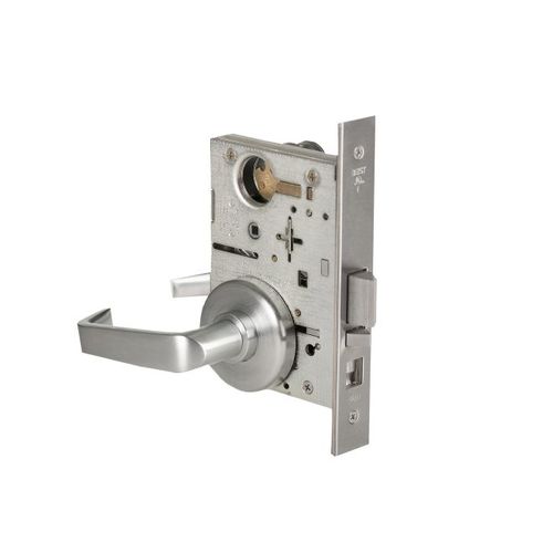 Stanley Best 45H7A15H626RH Mortise Lock 7 Pin Office 15 Lever with H Rose Right Hand Satin Chrome Finish