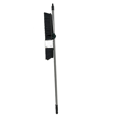 SHANGHAI INNOVATIVE SERVICES CO LTD PB24 24 In. Push Broom, Soft & Stiff Bristles, 59 In. Steel Handle