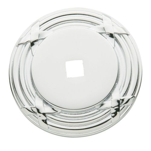 1-1/2" Edinburgh Back Plate Bright Chrome Finish