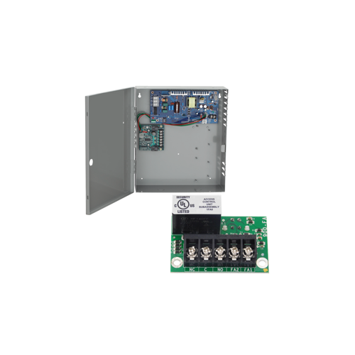 KIT - Power Supply 2A, Fire Alarm Relay (EIR) Module is a Plug-In Relay to Provide an Interface with Fire or Other Emergency Override Systems