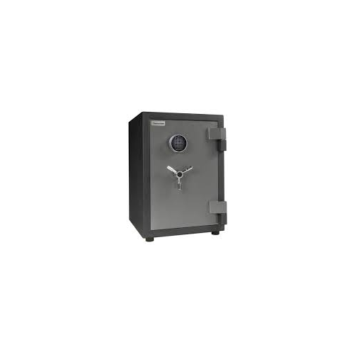 Burglary and Fire Safe, BFS Series UL and ETL Certified, Black Body with Charcoal Grey Gloss Door