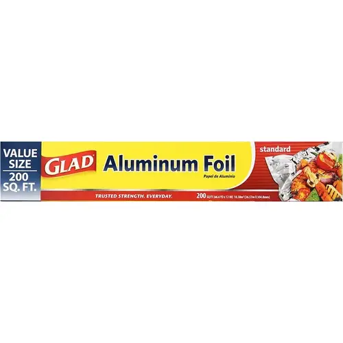 Standard Foil, 200 sq-ft Capacity, Aluminum