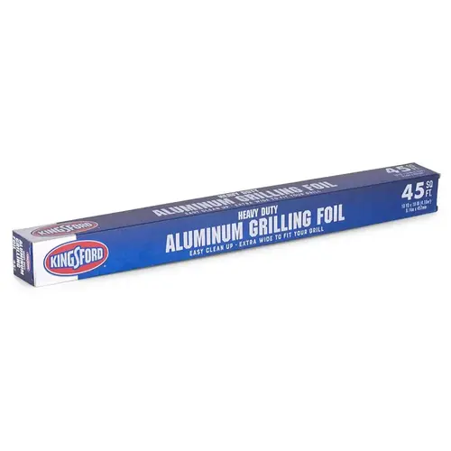 45 Sq. Ft. Standard Stick Grilling Aluminum Foil Gray