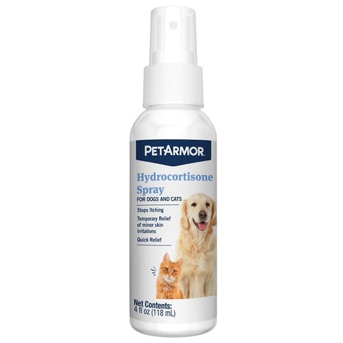 PetArmor 2814 Hydrocortisone Spray, 4 oz Spray Bottle