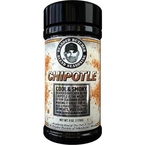 Bearded Butchers BB-0451 Chipotle-6OZ Seasoning, Chipotle Blend, 6 oz