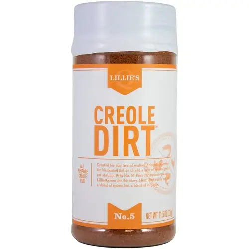 Creole Dirt Rub, Cane Sugar, Chili Pepper, 11.5 oz Jar