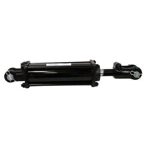 SMV INDUSTRIES 2X8 ASAE Hydraulic Cylinder, 2 in Bore, 1-1/8 in Dia Rod, Chrome