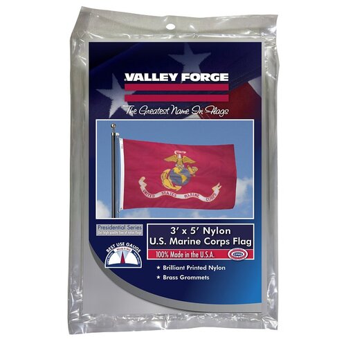 Flag Marine Corps Military 3 ft. W X 5 ft. L Multicolored