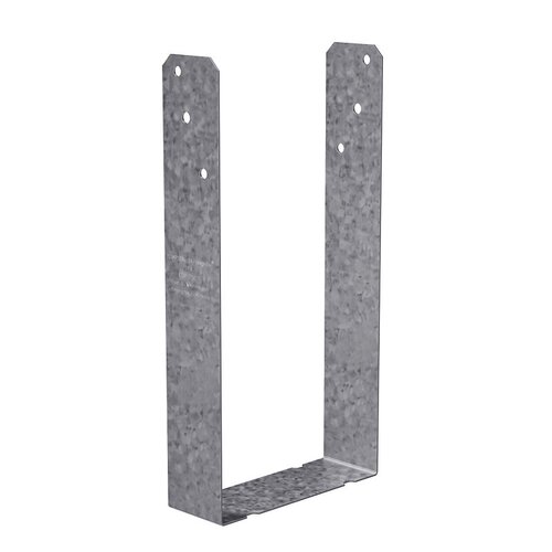 Simpson Strong-Tie SP4 SP U-Shaped Stud Plate Tie, 7-1/4 in L, 3-9/16 in W, Steel, Galvanized