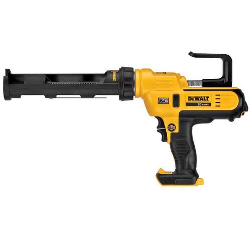 Caulking Gun 20V MAX Industrial Silicone Emulsion Black/Yellow