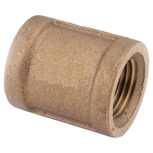 Anderson Metals 738103-16AH Coupling 1" FIP in. X 1" D FIP Brass