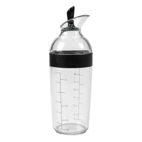 Salad Dressing Shaker Good Grips Black Plastic 1.5 cups Black