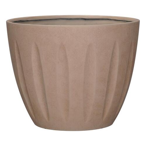 Planter 13" H X 16" D Polyresin Spritzer Terra Cotta Terra Cotta