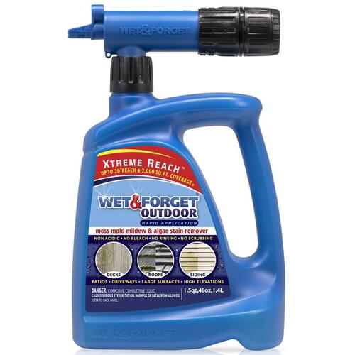 Wet & Forget 807048 Mold and Mildew Stain Remover Xtreme Reach 48 fl. oz.