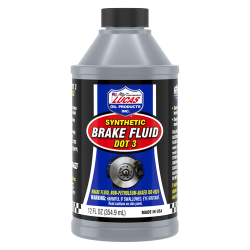 Brake Fluid DOT 3 12 oz - pack of 12