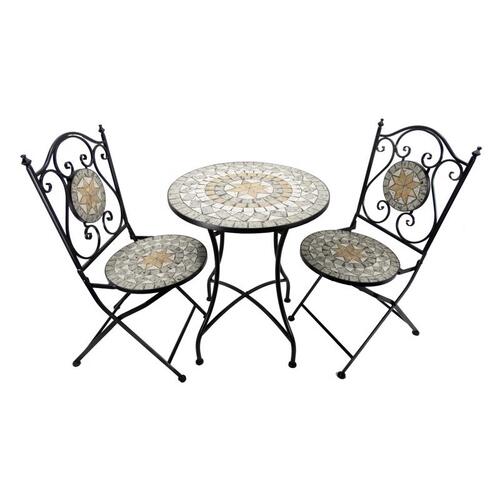 ALPINE MJK110A Bistro Set 3 pc Steel