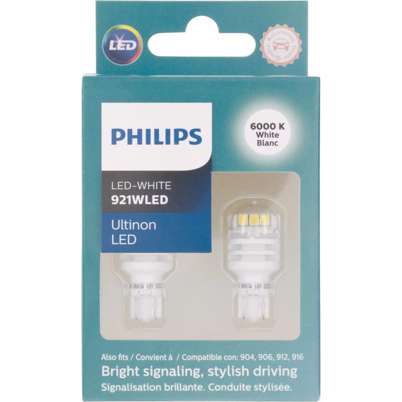 Philips 921WLED Miniature Automotive Bulb Ultinon LED Back-Up/Stop/Trunk 921WLED